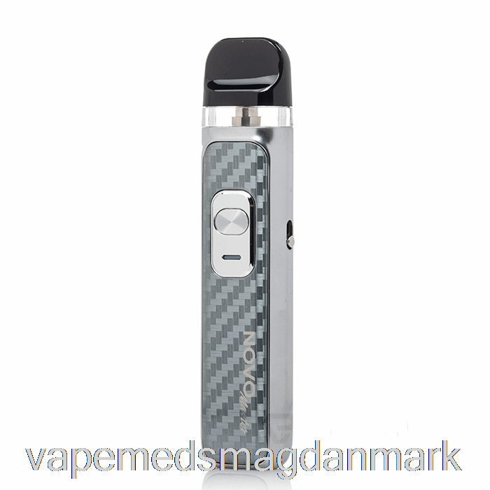 Vape Med Smag Smok Novo Master 30w Pod System Sølv Kulfiber
